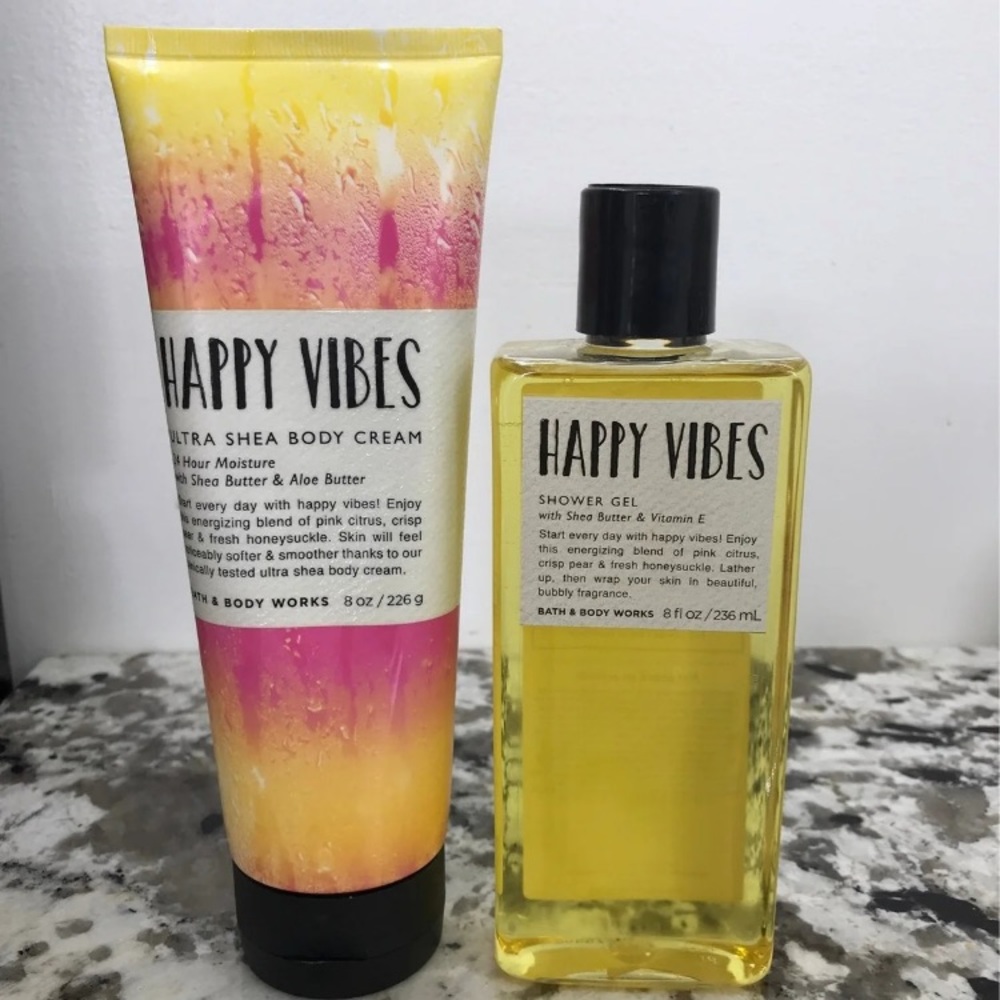 Bath and body works happy vibes bundle